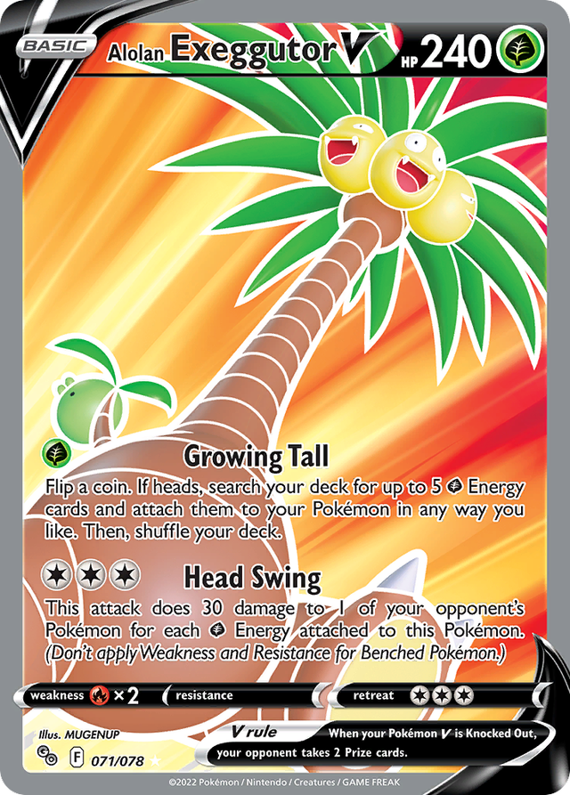 Alolan Exeggutor V