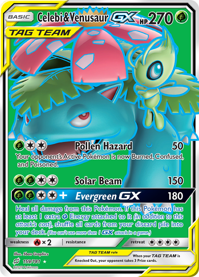 Celebi & Venusaur-GX