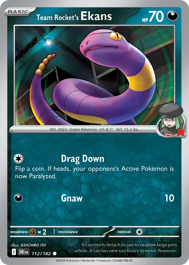 Team Rocket's Ekans