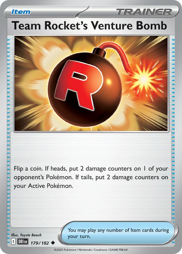 Team Rocket's Venture Bomb