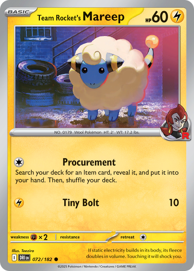 Team Rocket's Mareep