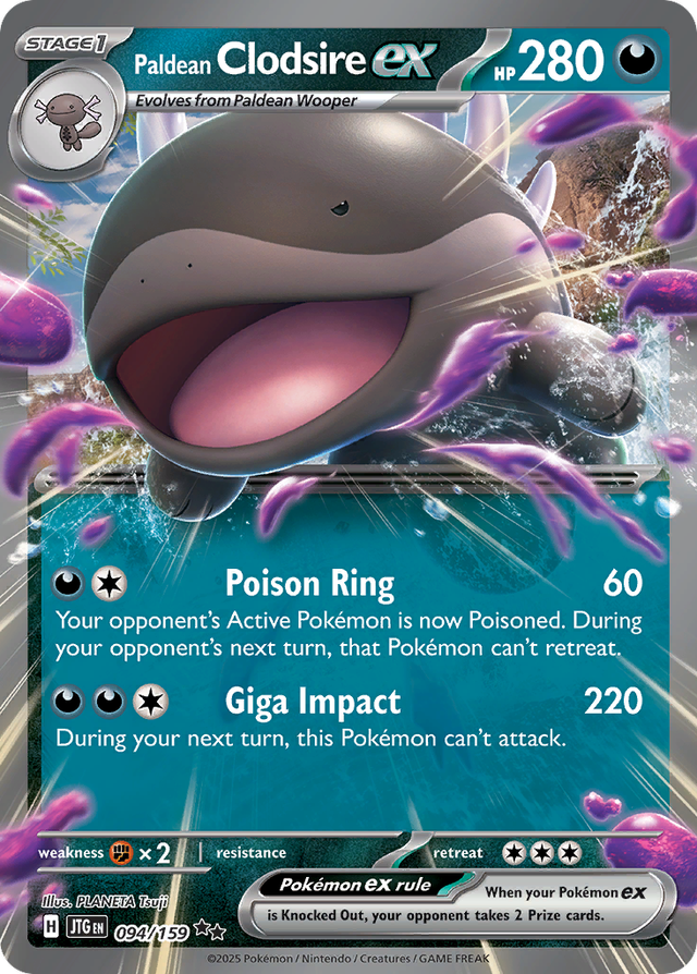 Paldean Clodsire ex